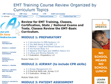 Tablet Screenshot of emt-training.org